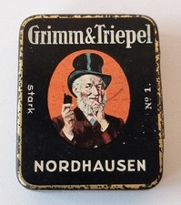 Schöne, alte Kautabak Werbe