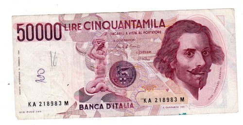 Italien italy italia - italien, banknote