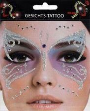 Gesichts glitzer tattoo - gesichts,