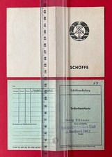 2 x DDR Ausweis 1984/85