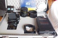 Zenza Bronica SQ-A ,6x6 Komplettsystem, 2 Objektive, 2 Filter, 2 Wechselmagazine