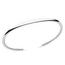 Armreif 3-4 mm Schlicht 925er