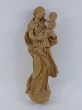 Holzschnitzerei Madonna mit