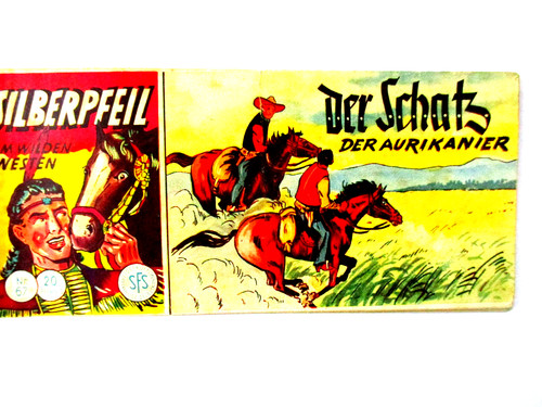 Comic silberpfeil im - silberpfeil, wilden