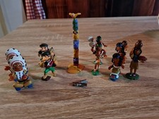 Üei Sammelfiguren Indianer Indianer Figuren 10 Stück Konvolut Sammlung 8A