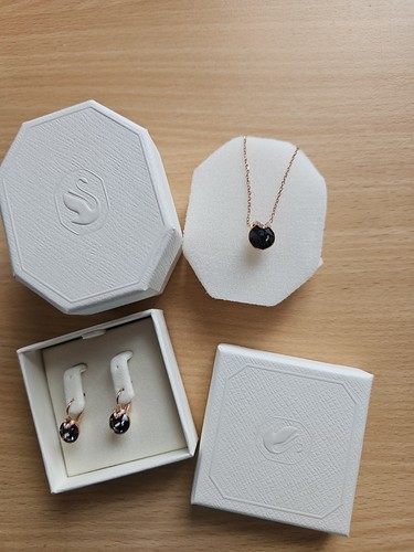 Swarovski schmuck set rosegold - schmuck,