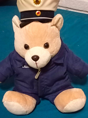 Polizei teddybär plüschtier - teddybär,