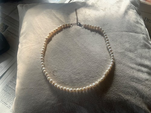 Perlenkette echt alt vintage - perlenkette,