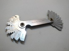 Gewindelehre metrisch 60° 20