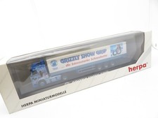 345HO /21 - Herpa H0 187763 - Volvo FH 16 Planen SZ GRIZZLY SNOW GRIP top in OVP