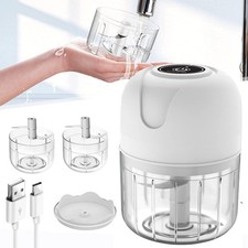 Elektrischer Zerkleinerer Mini Knoblauchzerkleinerer Lebensmittelzerkleinerer