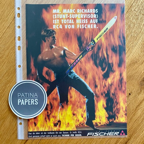 1992 fischer ski - ski, marc