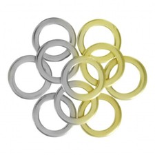 Fitschenringe vermessingt verzinkt Unterlegscheibe Tür Band Scheibe Distanzring