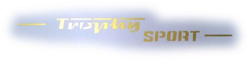 Aufkleber trophy sport - trophy, mz