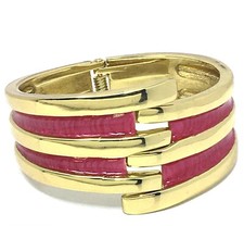 Armspange Gold Bunt Pink im