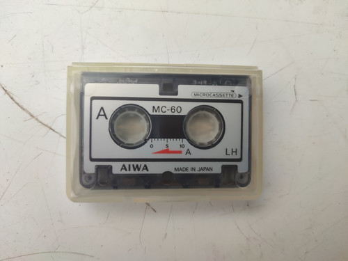 Aiwa microcassette neu - aiwa,