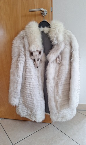 Pelzjacke polarfuchs pelz - pelzjacke,