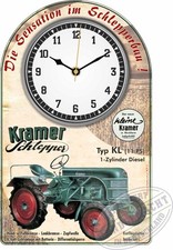 Kramer KL 11 PS Oldtimer Schlepper Retro Wanduhr Geschenk Traktor Deko