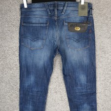 REPLAY MEN'S BLUE JEANS ANBASS