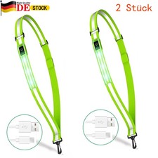 2 Stk LED Wiederaufladbare USB