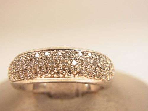 Massiver diamant ring - massiver,