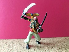 Pirat Corsair mit Papagei & Säbeln PAPO REF 39454 - PENSIONIERTE FIGUR SEHR GUTER ZUSTAND