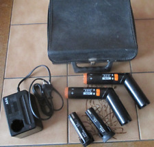 2x AEG AS 6 RL Stabakkuschrauber 2x Akku-Ladegerät-Koffer