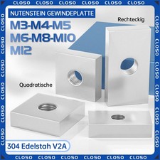 Rechteckig Kohlenstoffstahl