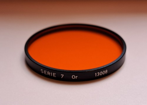 Leitz serie orange filter - leitz, 7