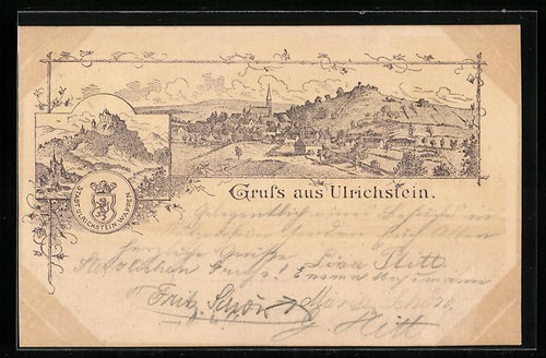 Lithographie ulrichstein - lithographie,