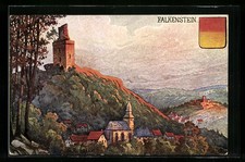Künstler-AK Falkenstein i.T