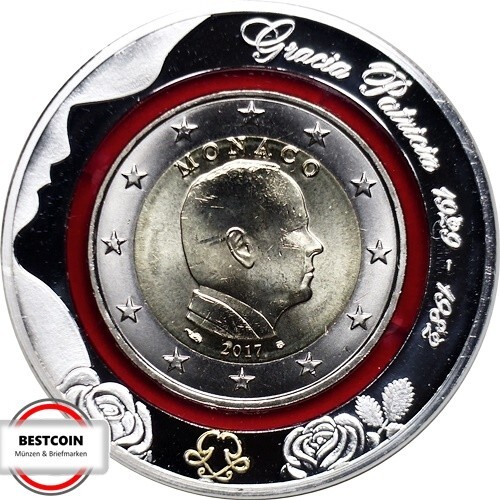 Monaco gedenkmedaille - monaco, €