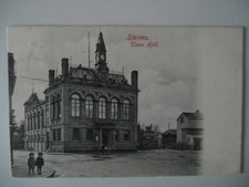 AK von Staines Rathaus um 1900