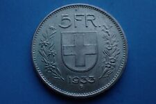 Schweiz, 5 Franken 1933 B