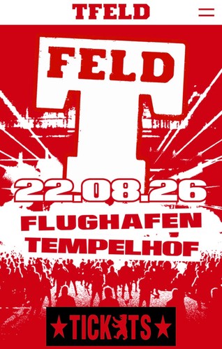 Konzert tickets feld berlin - konzert,