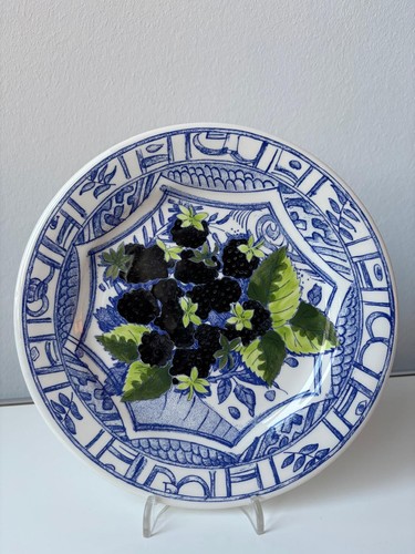 Gien oiseau bleu fruits - bleu,