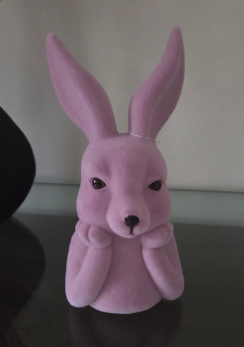 Hase büste denkend flieder - hase,