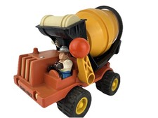 Fisher Price 315 Made In USA Betonmischer 70er Jahre vintage Spielzeug Kult