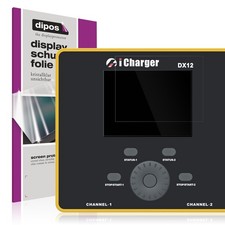 2x Schutzfolie klar für Junsi iCharger DX12 Displayschutzfolie Folie Display