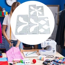 5x Acrylquilt -Vorlage Lineal