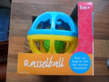 Rasselball Baby Klangball mit