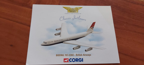 Corgi b707 336 - british, airways