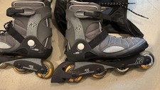 Inleiner Skates Rollschuhe Herren K2 Velocity-W 42,5 Rucksack Schutzausrüstung