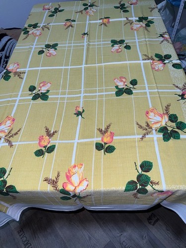 Ddr rosenmuster tischdecke - ddr,