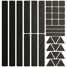 36x Reflektoraufkleber, Reflexsticker reflektierende Aufkleber schwarz reflect x