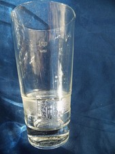 Glas, 0,2 l, Asbach Uralt, Weinbrand, klares Glas mit Logo und "Band"