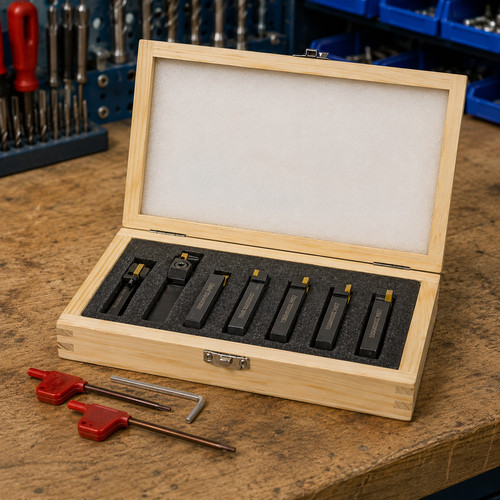 7tlg drehstahl set 8x10mm - 7tlg,