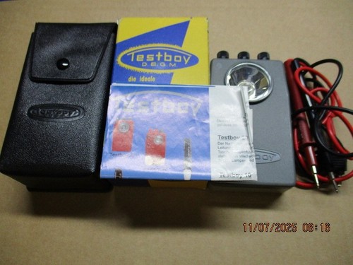 Testboy m taschenlampe - testboy, d.b,g.m.