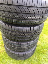 4 X VOLKSWAGEN CRAFTER 2 SOMMERREIFEN AUF STAHLFELGEN 235/60 R16C  DOT 1324