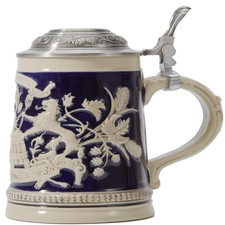 Bierkrug mit deckel - bierkrug,